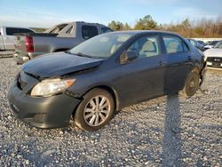 Salvage cars for sale from Copart Memphis, TN: 2010 Toyota Corolla Base