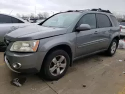 Salvage cars for sale at Louisville, KY auction: 2006 Pontiac Torrent