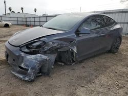 Salvage cars for sale from Copart Mercedes, TX: 2022 Tesla Model Y