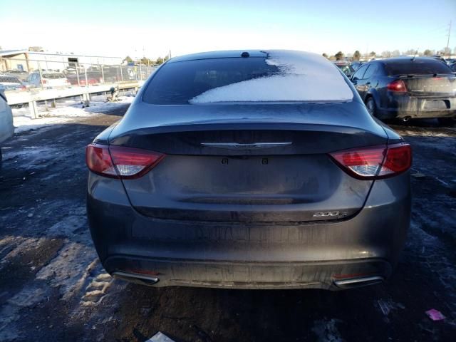 2016 Chrysler 200 S