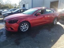 Salvage cars for sale from Copart Savannah, GA: 2015 Mazda 6 Sport