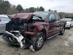 Salvage cars for sale from Copart Mendon, MA: 2016 Ford F150 Super Cab