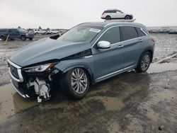 Salvage cars for sale from Copart Airway Heights, WA: 2023 Infiniti QX50 Luxe