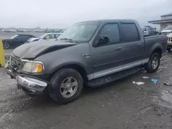 Salvage trucks for sale at Earlington, KY auction: 2002 Ford F150 Supercrew
