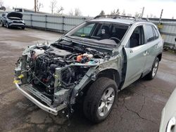 Salvage cars for sale at Woodburn, OR auction: 2021 Toyota Rav4 XLE