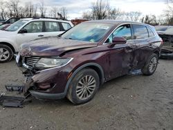 Salvage cars for sale from Copart Cudahy, WI: 2017 Lincoln MKX Select