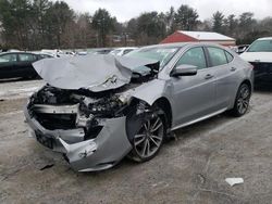 Salvage cars for sale at Mendon, MA auction: 2019 Acura TLX Technology