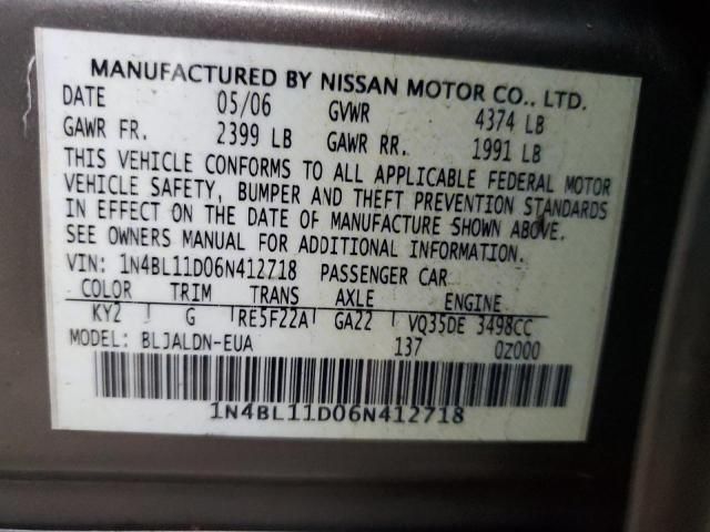 2006 Nissan Altima SE