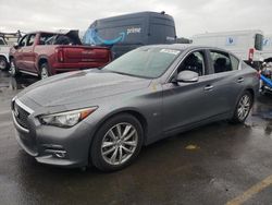 Salvage cars for sale from Copart Vallejo, CA: 2017 Infiniti Q50 Premium