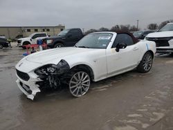 Salvage cars for sale at Wilmer, TX auction: 2018 Fiat 124 Spider Classica