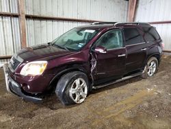 Salvage cars for sale at Houston, TX auction: 2008 GMC Acadia SLT-1
