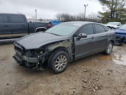 Salvage cars for sale at Lexington, KY auction: 2017 Ford Fusion S