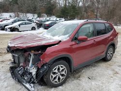 Subaru Forester salvage cars for sale: 2021 Subaru Forester Premium