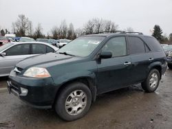 Acura MDX salvage cars for sale: 2001 Acura MDX