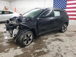Salvage cars for sale at Cicero, IN auction: 2018 Jeep Compass Limited