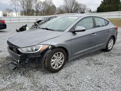 Salvage cars for sale from Copart Gastonia, NC: 2017 Hyundai Elantra SE