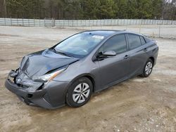 Toyota salvage cars for sale: 2018 Toyota Prius