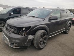 Salvage cars for sale at Las Vegas, NV auction: 2015 Dodge Journey Crossroad