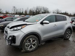 Salvage cars for sale from Copart Portland, OR: 2022 KIA Sportage LX