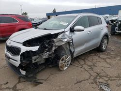 Salvage cars for sale from Copart Woodhaven, MI: 2018 KIA Sportage LX