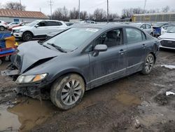 Honda Civic EXL salvage cars for sale: 2010 Honda Civic EXL