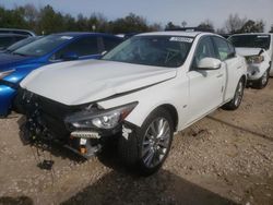 Salvage cars for sale from Copart Midway, FL: 2018 Infiniti Q50 Luxe