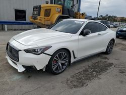 Flood-damaged cars for sale at auction: 2017 Infiniti Q60 RED Sport 400