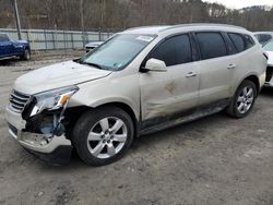 Salvage cars for sale from Copart Hurricane, WV: 2017 Chevrolet Traverse LT