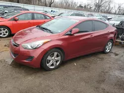 Salvage cars for sale from Copart Bridgeton, MO: 2013 Hyundai Elantra GLS