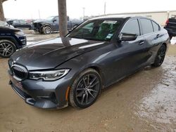 Salvage cars for sale from Copart Temple, TX: 2019 BMW 330I