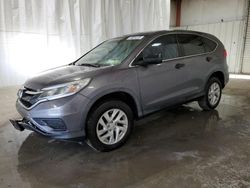 Salvage cars for sale at Albany, NY auction: 2015 Honda CR-V LX