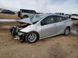 Vehiculos salvage en venta de Copart Amarillo, TX: 2017 Toyota Prius