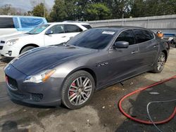 Salvage cars for sale at Eight Mile, AL auction: 2015 Maserati Quattroporte S