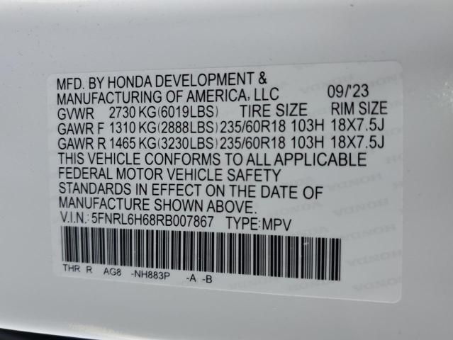 2024 Honda Odyssey EXL