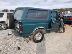 Salvage cars for sale at Ellenwood, GA auction: 1996 Ford Bronco U100