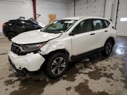 Salvage cars for sale at Center Rutland, VT auction: 2017 Honda CR-V LX