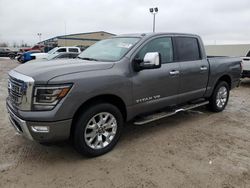 Salvage cars for sale at Houston, TX auction: 2020 Nissan Titan SV