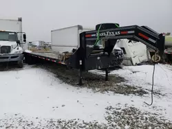 Salvage cars for sale from Copart Cicero, IN: 2023 East Manufacturing Texas Trailers Gooseneck