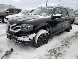 Salvage cars for sale from Copart Chicago Heights, IL: 2017 Lincoln Navigator L Select