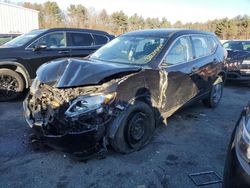 Salvage cars for sale from Copart Exeter, RI: 2016 Nissan Rogue S