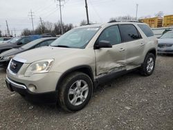 Salvage cars for sale from Copart Columbus, OH: 2011 GMC Acadia SLE