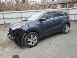 Salvage cars for sale from Copart Albany, NY: 2017 KIA Sportage LX