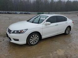 Salvage cars for sale at Gainesville, GA auction: 2015 Honda Accord EXL