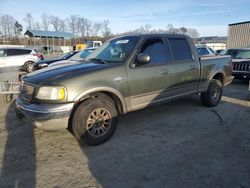 Salvage cars for sale from Copart Spartanburg, SC: 2001 Ford F150 Supercrew