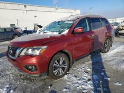 Nissan salvage cars for sale: 2017 Nissan Pathfinder S