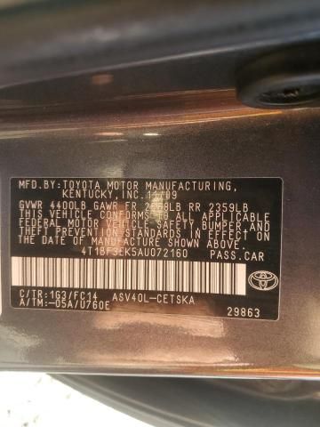 2010 Toyota Camry Base