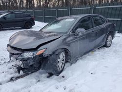 Salvage cars for sale at Candia, NH auction: 2018 Toyota Camry L