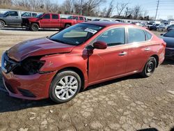 Nissan Sentra s Vehiculos salvage en venta: 2016 Nissan Sentra S