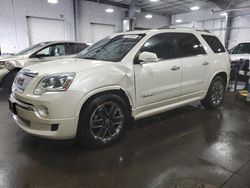 GMC Acadia DEN salvage cars for sale: 2012 GMC Acadia Denali