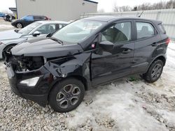 Salvage cars for sale at Wayland, MI auction: 2021 Ford Ecosport S